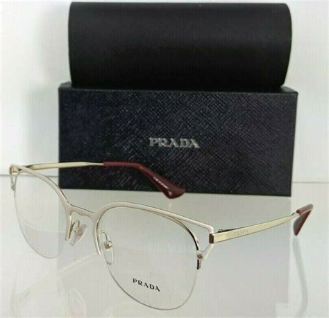 prada gold frame glasses|authentic prada eyeglass frames.